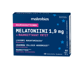 Makrobios Melatoniini 1,9 mg + Rauhoittavat Yrtit 60 tabl. - integratoridirecthub.com