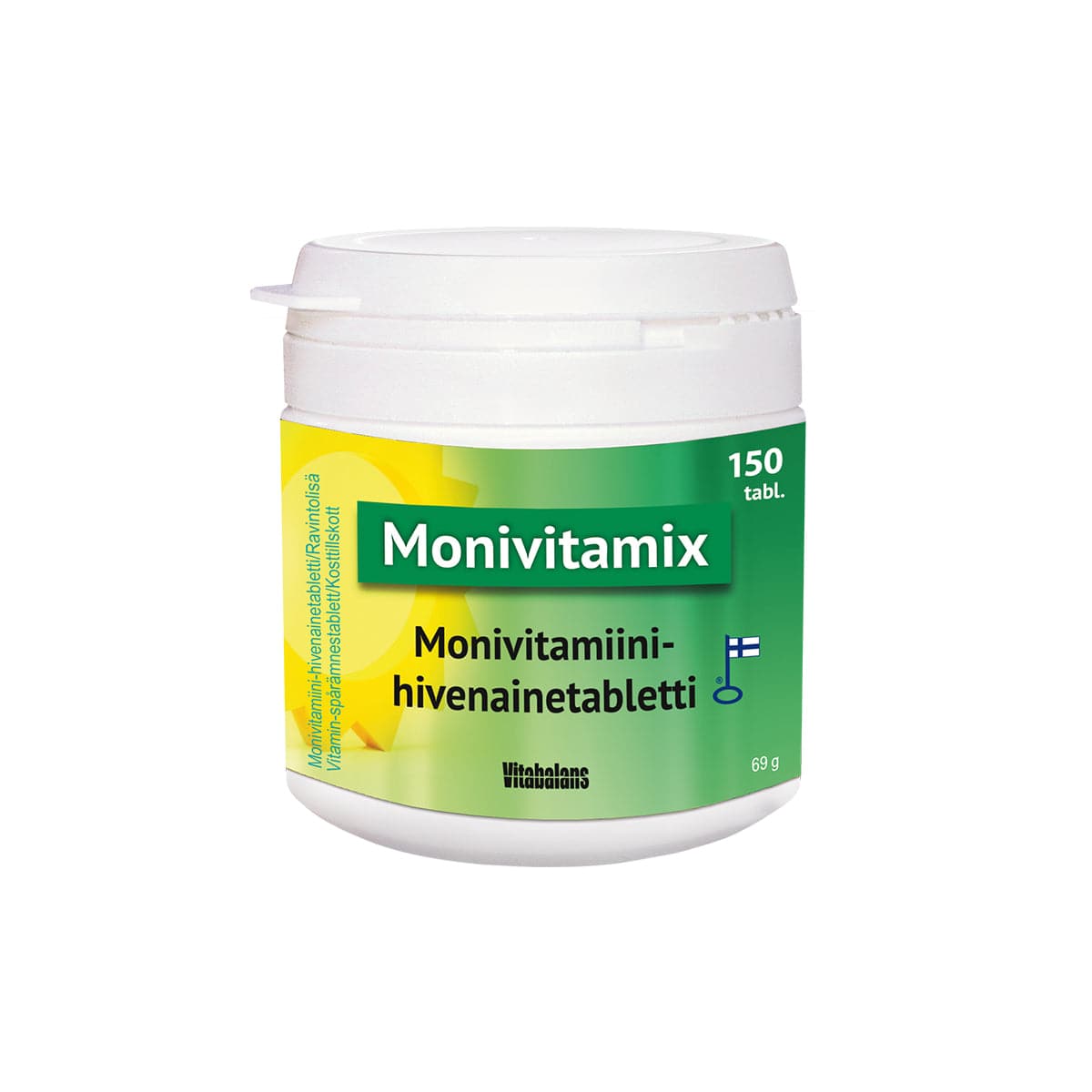 Monivitamix 150 tabl. - Monivitamiini-hivenainetabletti - integratoridirecthub.com