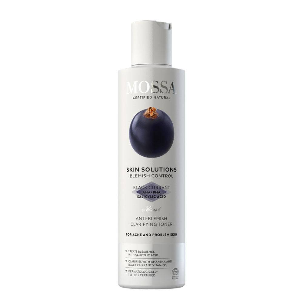 Mossa Skin Solutions kirkastava kasvovesi - Mustaherukka 200 ml - integratoridirecthub.com