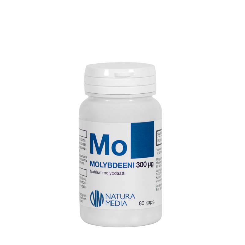 Natura Media Molybdeeni 80 kaps. - integratoridirecthub.com