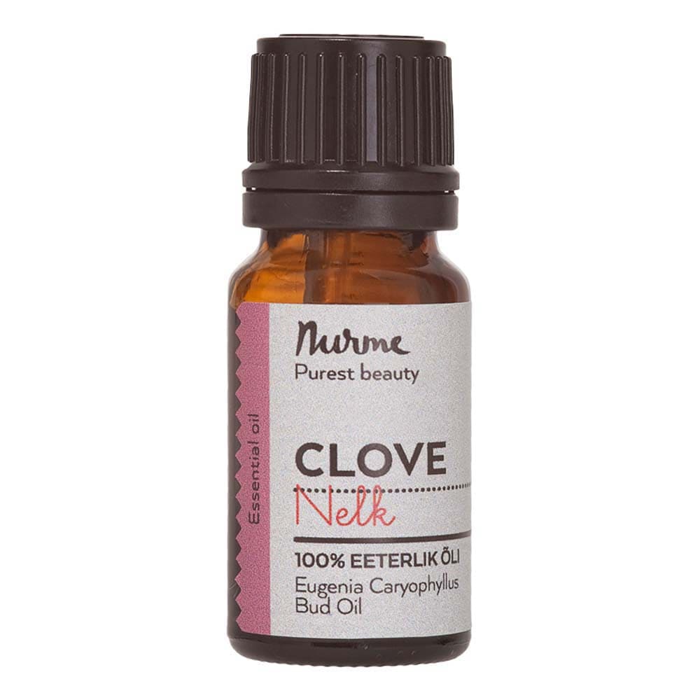 Nurme Clove Essential Oil - Neilikan eteerinen öljy 10 ml - integratoridirecthub.com