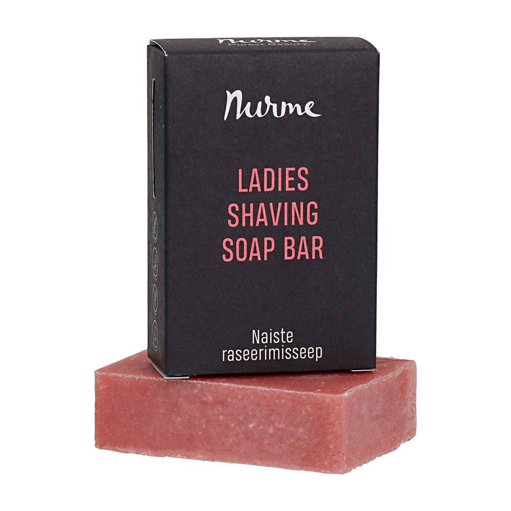 Nurme Ladies Shaving Soap Bar - Palasaippua sheivaukseen 100 g - integratoridirecthub.com
