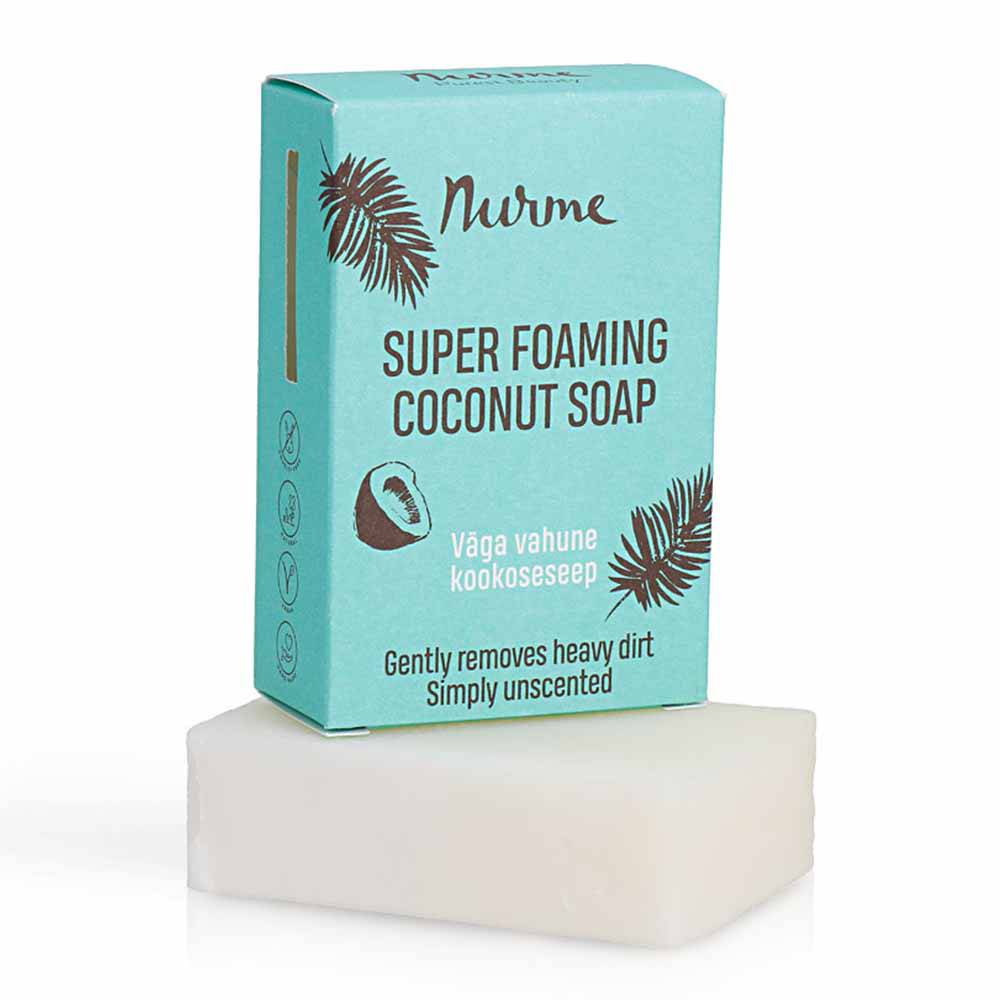 Nurme Super Foaming Coconut Soap - Kookospalasaippua 100 g - integratoridirecthub.com
