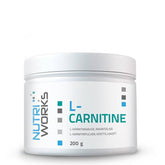 Nutri Works L-Carnitine - L-karnitiinijauhe 200 g - integratoridirecthub.com