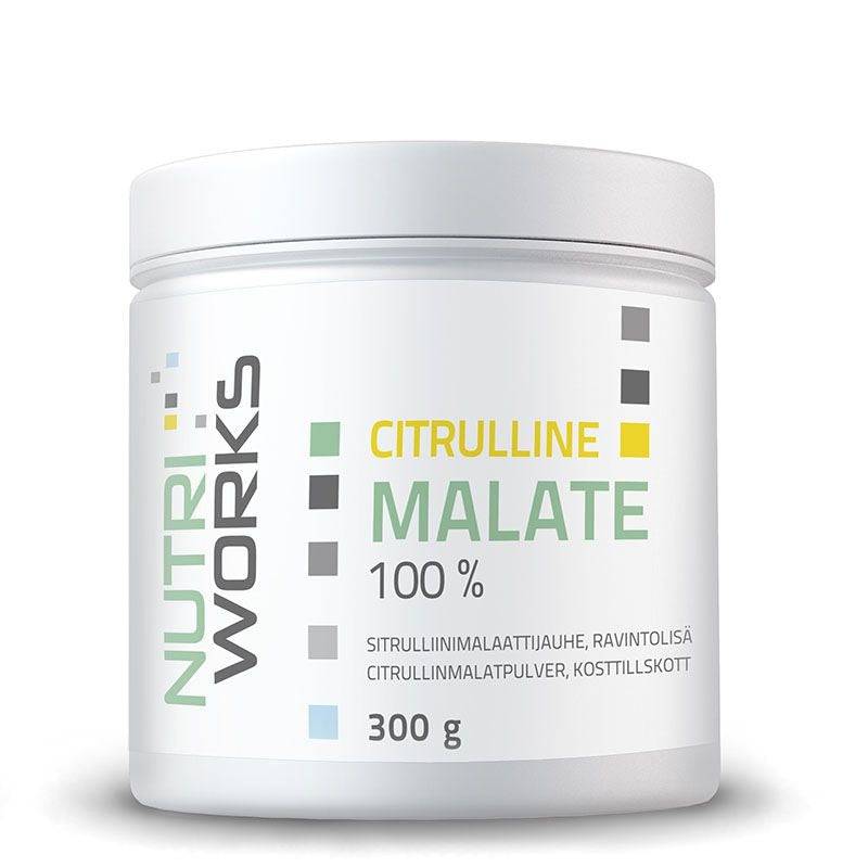 Nutri Works Citrulline Malate 100% 300 g - integratoridirecthub.com