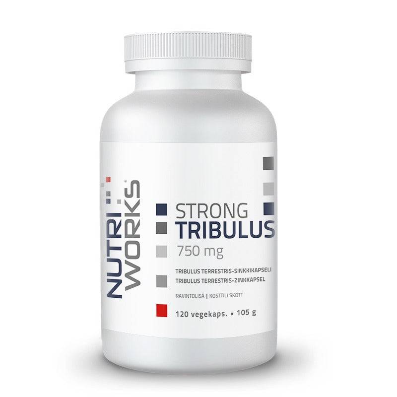 Nutri Works Strong Tribulus 750 mg 120 vegekaps. - integratoridirecthub.com