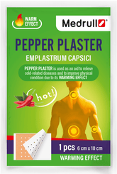 Medrull Pepper Plaster 6 cm x 10 cm - Pippurilaastari 5 kpl - integratoridirecthub.com