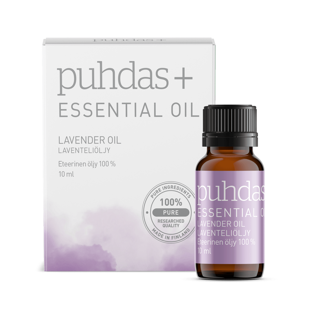 Puhdas+ Essential Oil - Laventeliöljy 10 ml - erä - integratoridirecthub.com