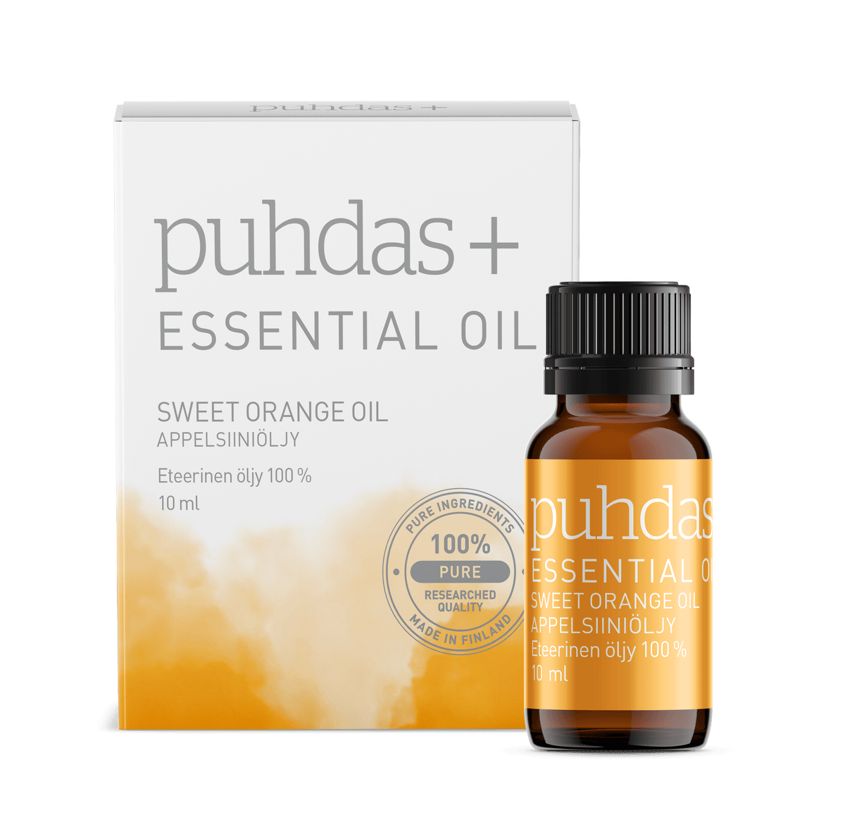 Puhdas+ Essential Oil Sweet Orange Oil 10 ml - Appelsiiniöljy - integratoridirecthub.com