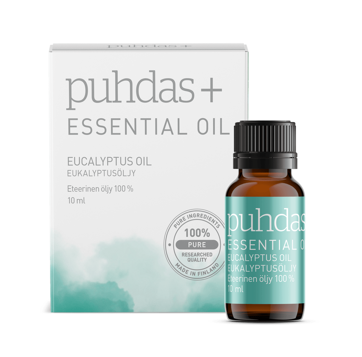 Puhdas+ Essential Oil Eucalyptus Oil 10 ml - Eukalyptusöljy - integratoridirecthub.com
