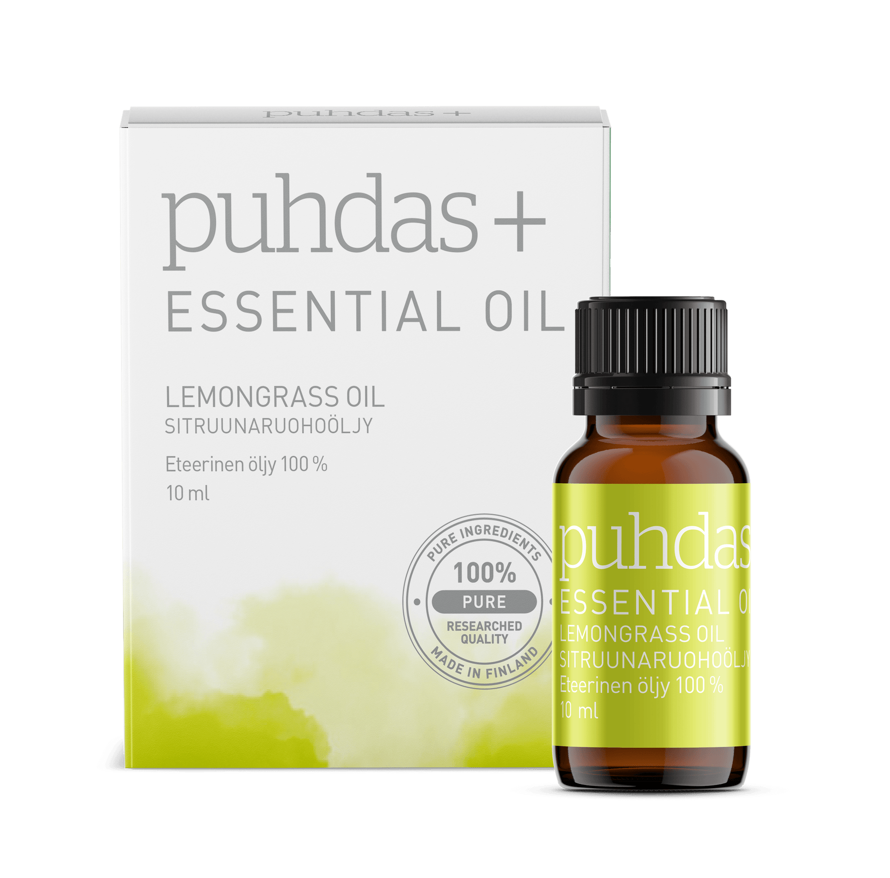 Puhdas+ Essential Oil Lemongrass Oil - Sitruunaruohoöljy 10 ml - integratoridirecthub.com