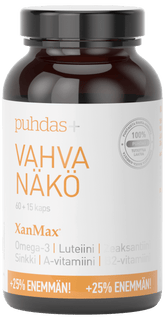 Puhdas+ Vahva Näkö 60+15 kaps. - integratoridirecthub.com