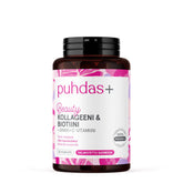 Puhdas+ Beauty - Kollageeni & Biotiini 120 kaps. - integratoridirecthub.com