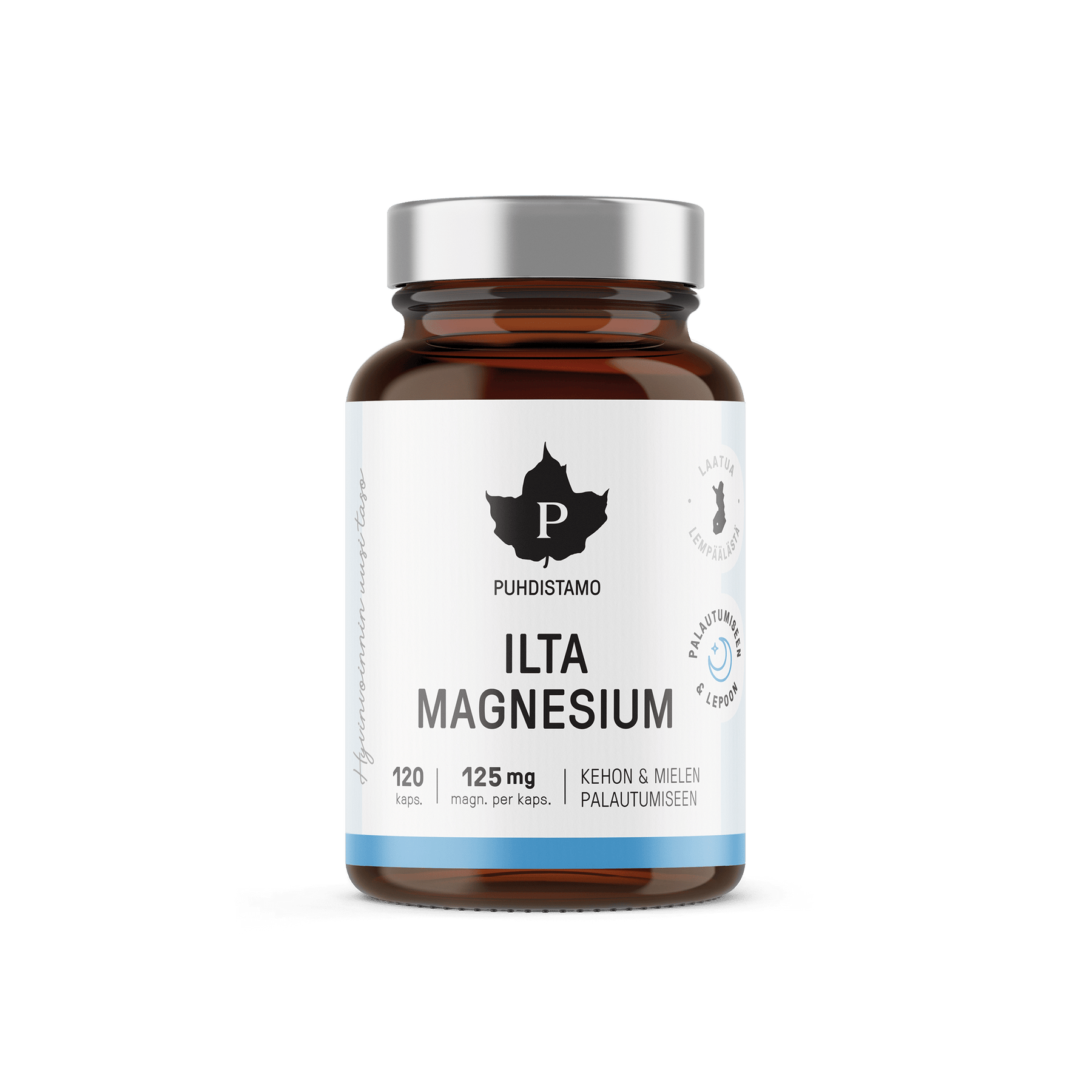 Puhdistamo Ilta Magnesium 120 kaps. - integratoridirecthub.com