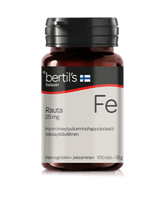 Bertil's Rauta 25 mg - Rauta-aminohappokelaatti 100 tabl. - integratoridirecthub.com