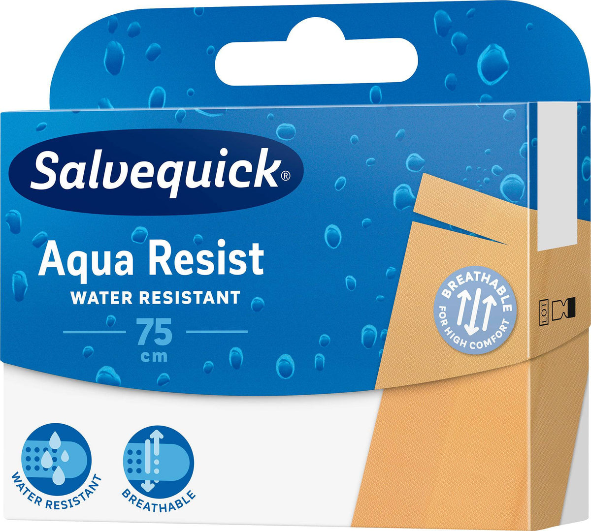 Salvequick Aqua Resist laastari 75 cm - integratoridirecthub.com