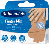 Salvequick Finger Mix laastari 18 kpl - integratoridirecthub.com