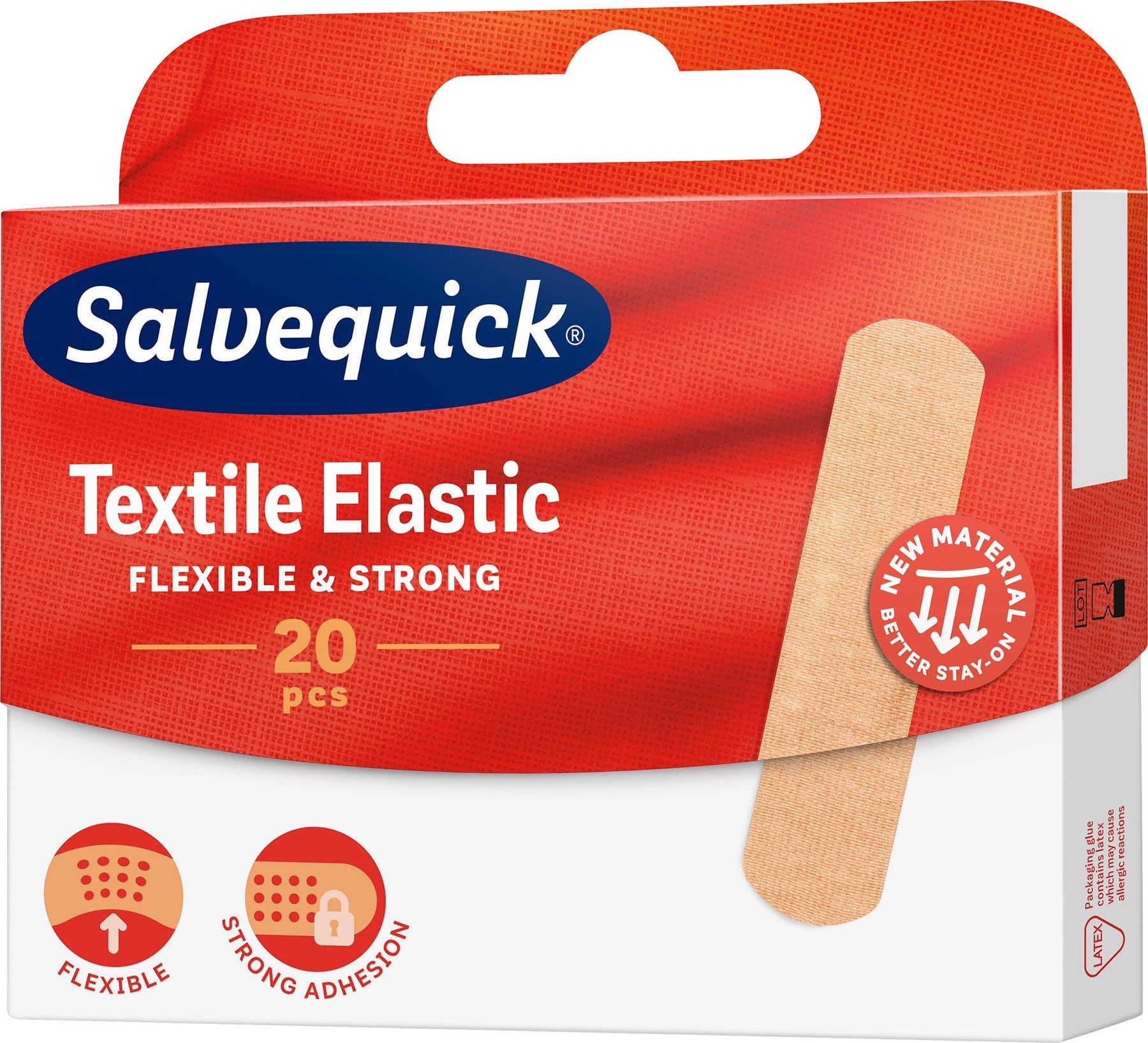 Salvequick Textile Elastic 20 kpl - integratoridirecthub.com