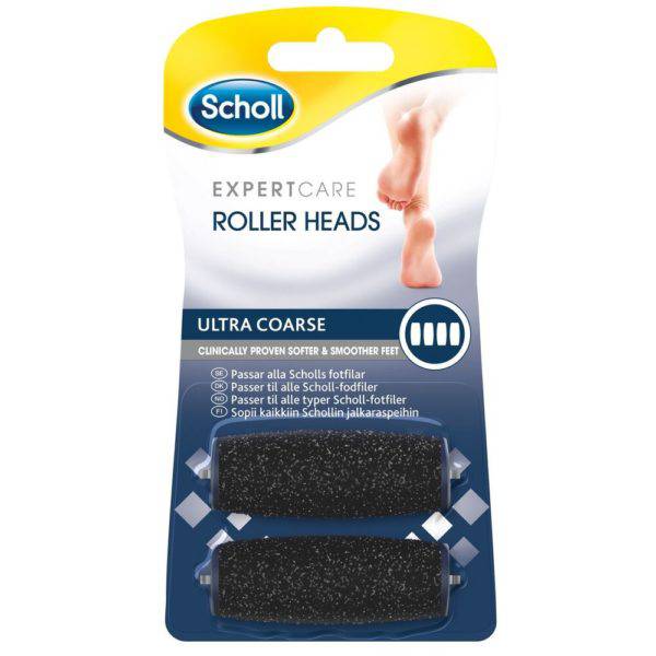 Scholl Velvet Smooth vaihtopäät - Erittäin karkea 2 kpl - integratoridirecthub.com
