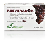 Soria Natural Resverasor - Resveratrolivalmiste 60 tabl. - integratoridirecthub.com