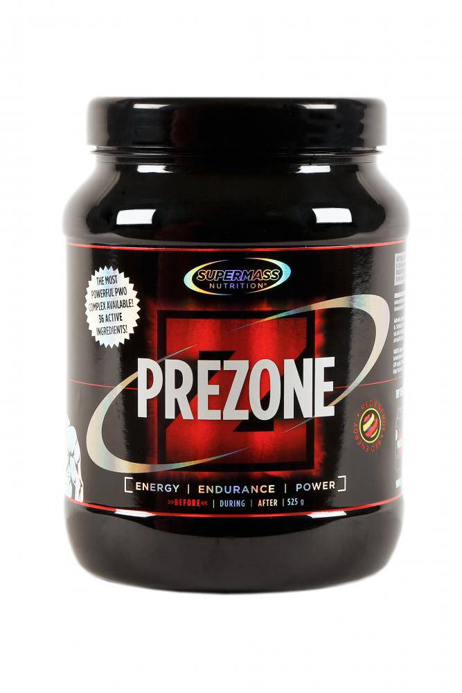 Supermass Nutrition PREZONE Red Energy - Tehonlisääjä 525 g - integratoridirecthub.com