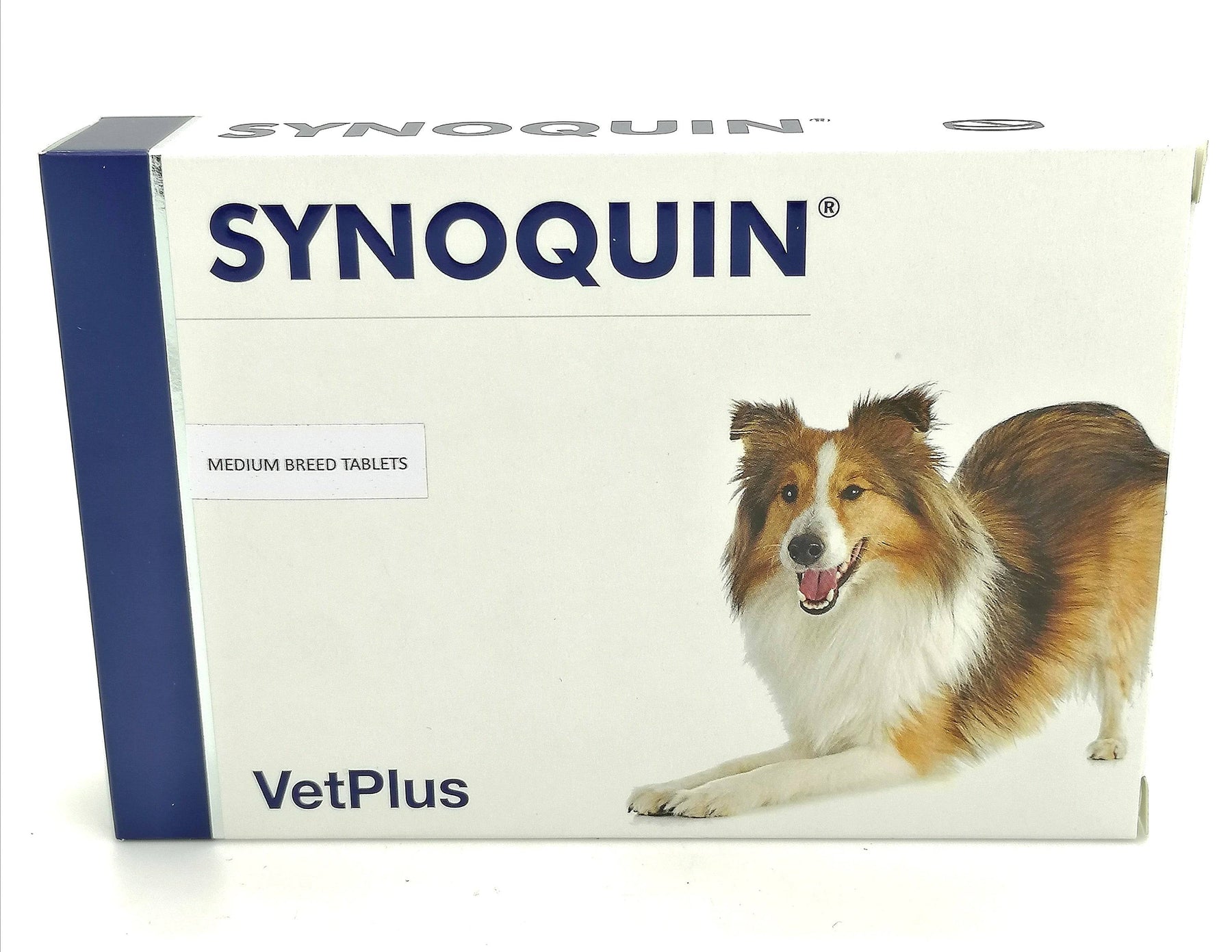 Synoquin 10-25 kg - Täydennysrehuvalmiste keskikokoisille koirille 30 purutabl. - integratoridirecthub.com