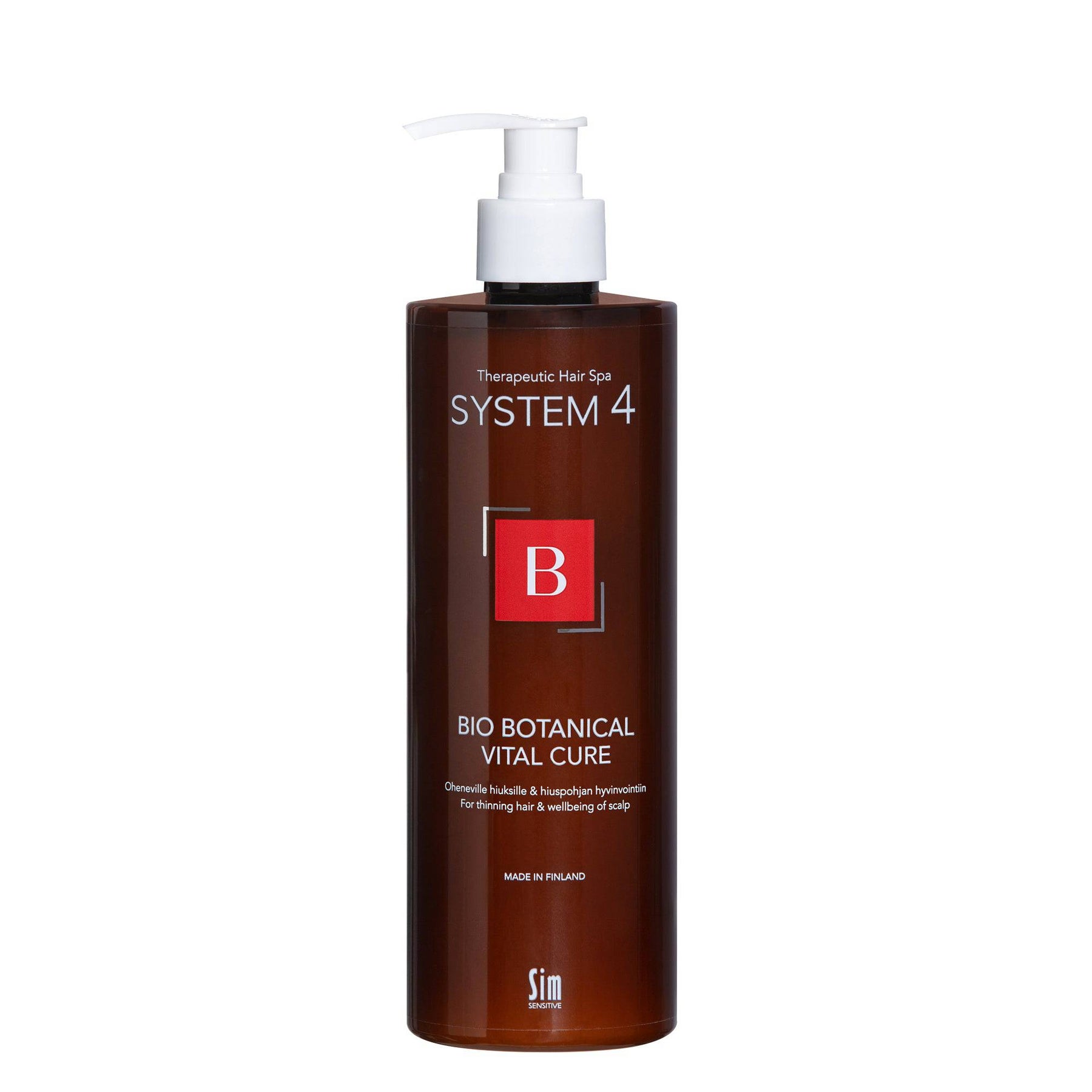 System 4 B Bio Botanical Vital Cure - Hoitoaine 500 ml - integratoridirecthub.com