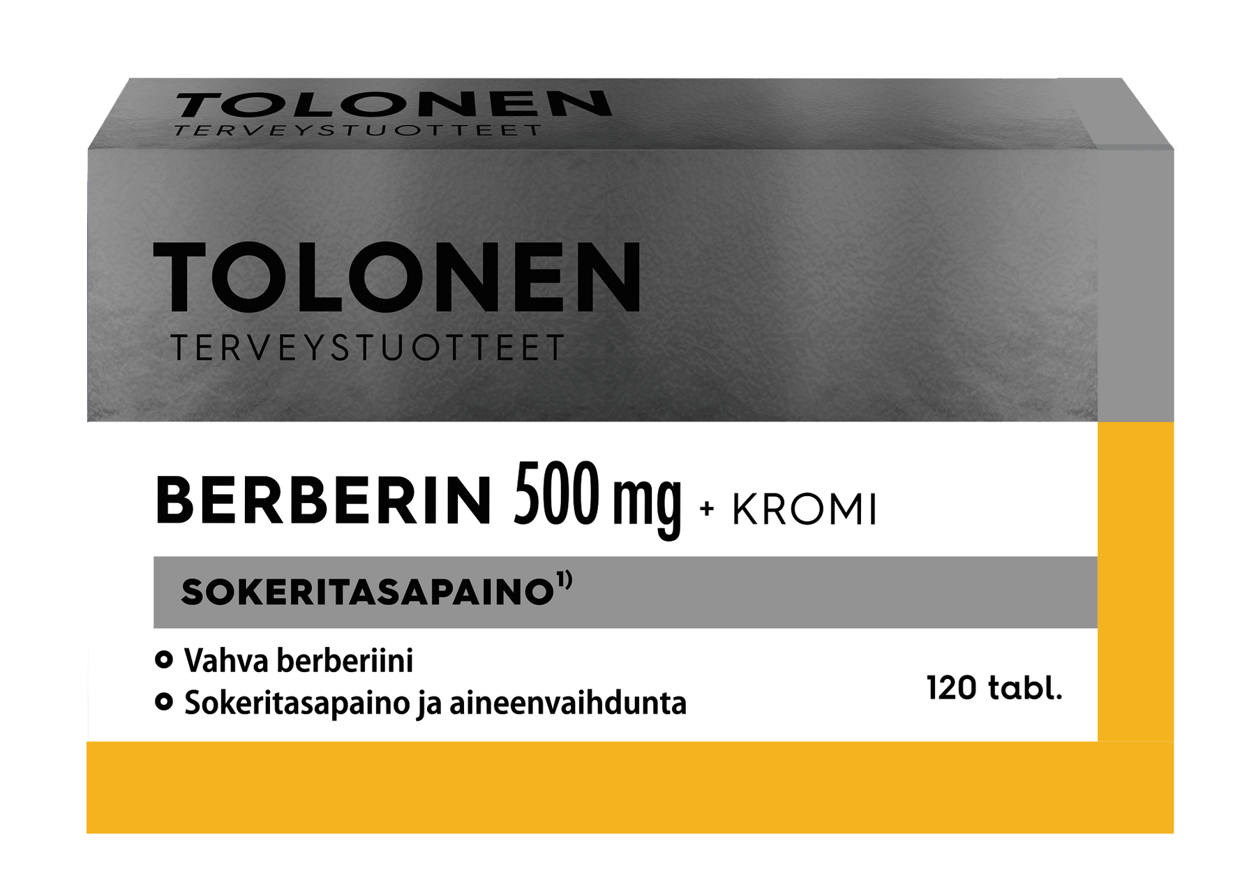 Tolonen Berberin 500 mg + Kromi 120 tabl. - integratoridirecthub.com
