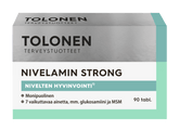 Tolonen Nivelamin Strong - Glukosamiini-kurkuma-MSM -ravintolisä 90 tabl. - Päiväys 02/2025 - integratoridirecthub.com