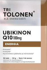 Tri Tolonen Ubikinon Q10 100 mg +B-vitamiinit 30 kaps. - poistoerä - integratoridirecthub.com
