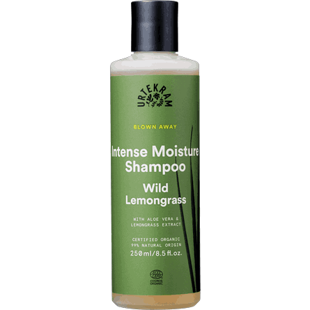 Urtekram Intense Moisture Shampoo Wild Lemongrass 250 ml - integratoridirecthub.com