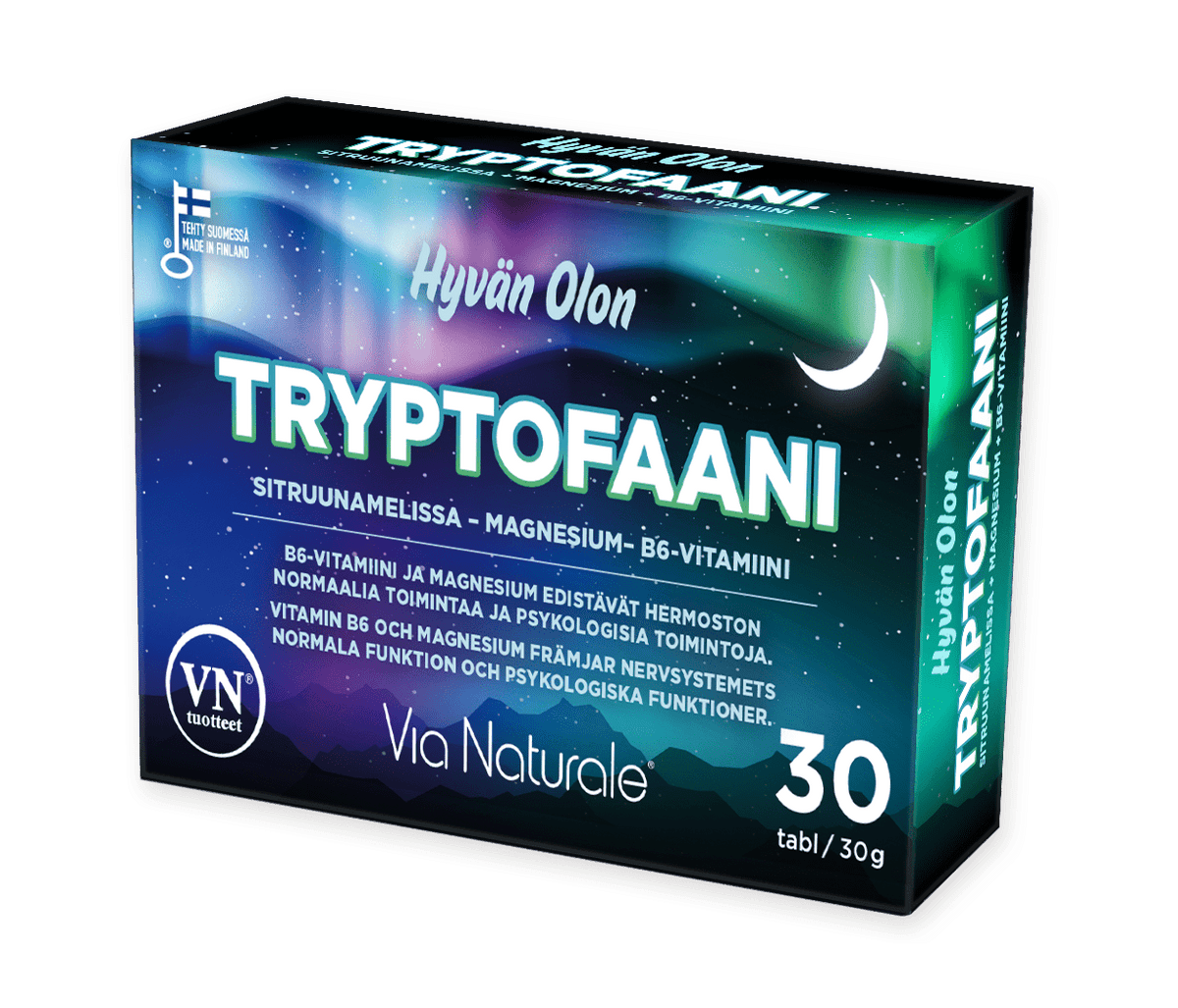 Hyvän Olon Tryptofaani 30 tabl. - integratoridirecthub.com