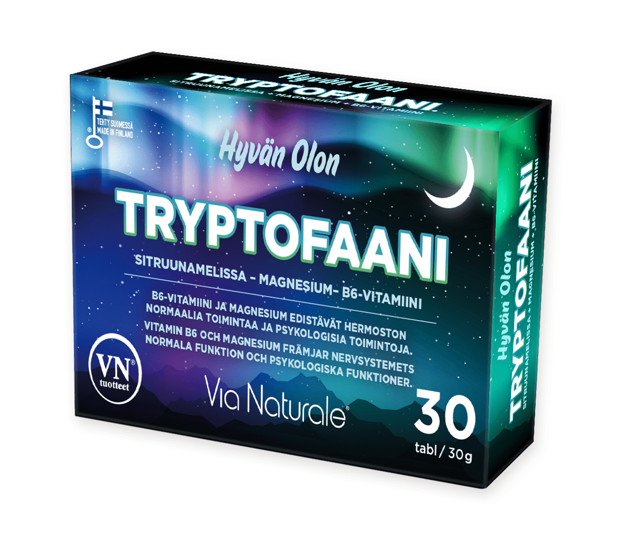 Hyvän Olon Tryptofaani 30 tabl. - integratoridirecthub.com