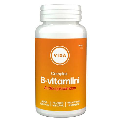 Vida B-vitamiini Complex 90 tabl. - integratoridirecthub.com