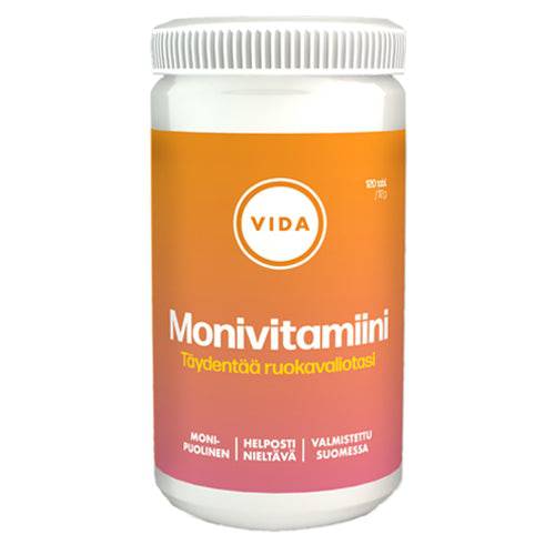 Vida Monivitamiini 120 tabl. - integratoridirecthub.com