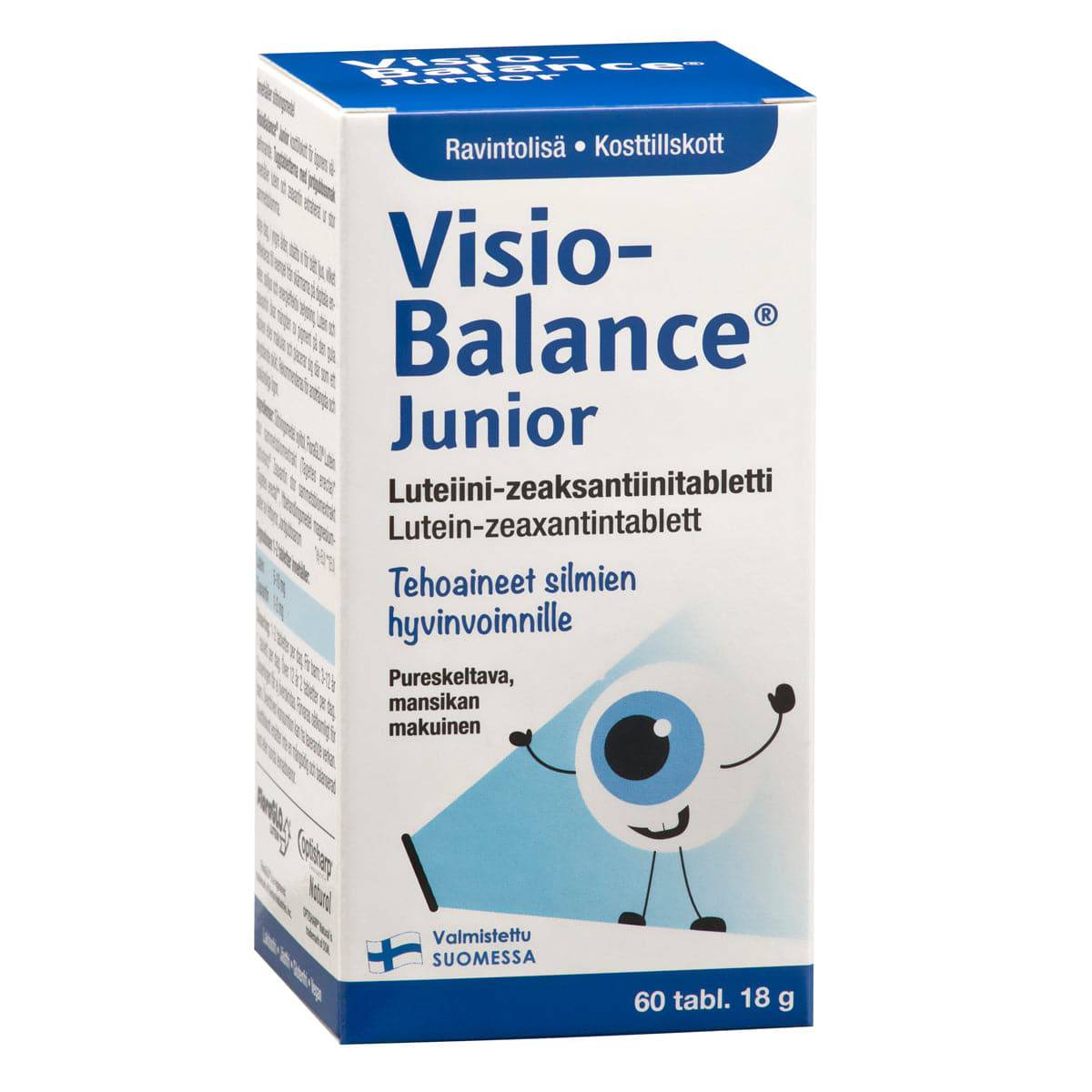 Visiobalance Junior 60 tabl. - Silmien hyvinvointiin - integratoridirecthub.com