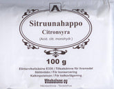 Sitruunahappo jauhe 100 g - integratoridirecthub.com