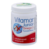 Vitamar Junior Omega-3 kalaöljy 60 kaps. - integratoridirecthub.com