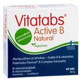 Vitatabs Active B Natural - B-vitamiinitabletti 60 tabl. - integratoridirecthub.com