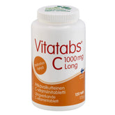 Vitatabs C 1000 mg Long -  Pitkävaikutteinen C-vitamiinitabletti 120 tabl. - integratoridirecthub.com