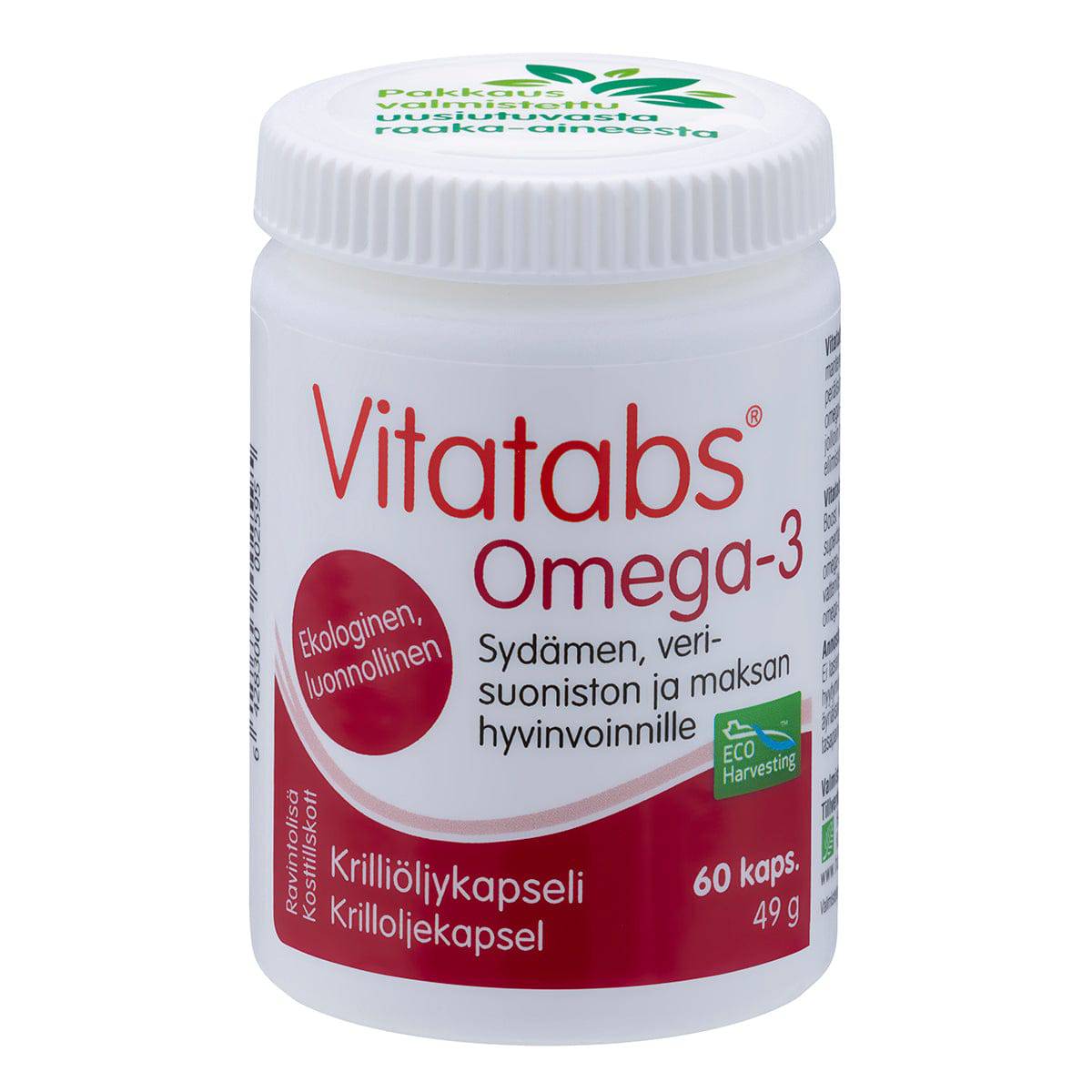 Vitatabs Omega-3 Krilliöljykapseli 60 kaps. - integratoridirecthub.com