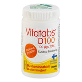 Vitatabs D 100 µg - Passioninmakuinen D3-vitamiini 120 tabl. - integratoridirecthub.com
