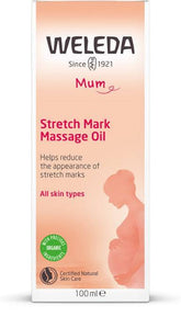 Weleda Mum Stretch Mark Massage Oil - Hierontaöljy raskausarpien ehkäisyyn 100 ml - integratoridirecthub.com