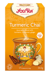 Yogi Tea Luomu Kurkuma Chai Tee 17 teepussia - integratoridirecthub.com