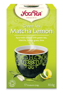Yogi Tea Matcha Lemon Vihreä Tee 17 Teepussia - integratoridirecthub.com
